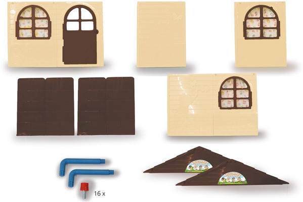 Casita de Juegos Jardin Little Home Beige